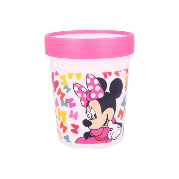 Stor Non Slip Bicolor Premium Tumbler Minnie So Edgy Bows 260ml