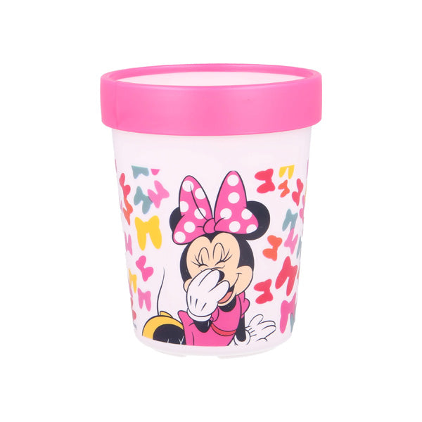 Stor Non Slip Bicolor Premium Tumbler Minnie So Edgy Bows 260ml