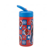 Load image into Gallery viewer, Stor Playground Sipper Bottle Spiderman Arachnid Grid 410ml