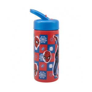 Stor Playground Sipper Bottle Spiderman Arachnid Grid 410ml