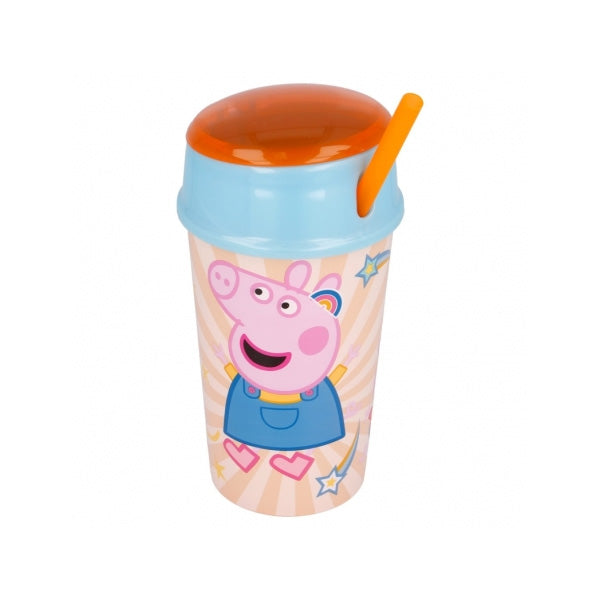 Stor Snack Tumbler Peppa Pig Kindness Counts 400ml