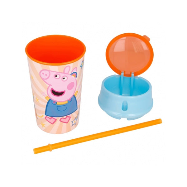 Stor Snack Tumbler Peppa Pig Kindness Counts 400ml