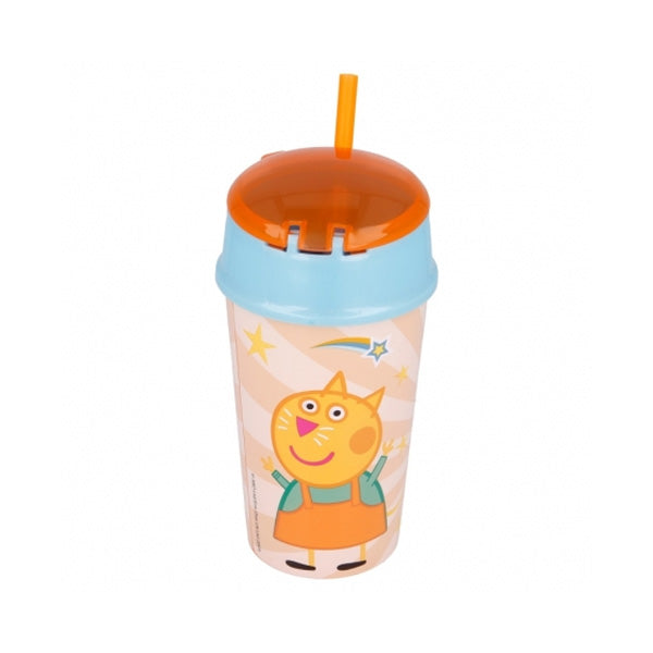 Stor Snack Tumbler Peppa Pig Kindness Counts 400ml