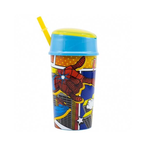 Stor Snack Tumbler Spiderman Midnight Flyer 400ml