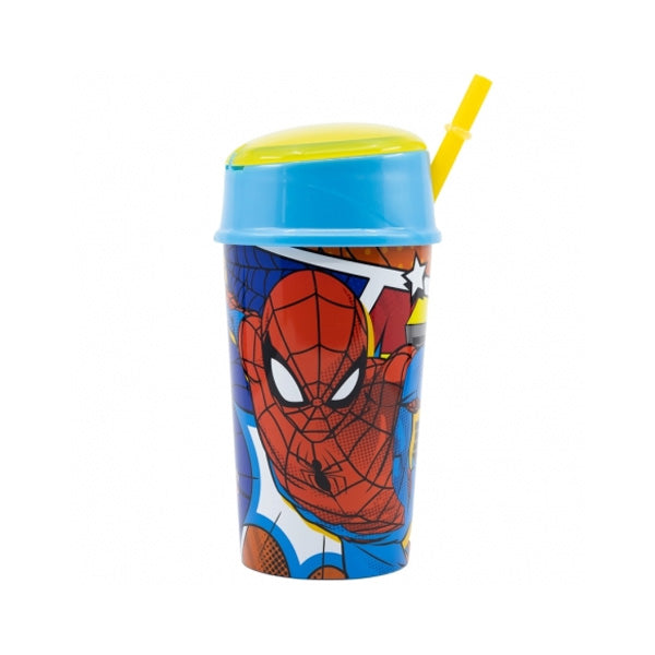 Stor Snack Tumbler Spiderman Midnight Flyer 400ml