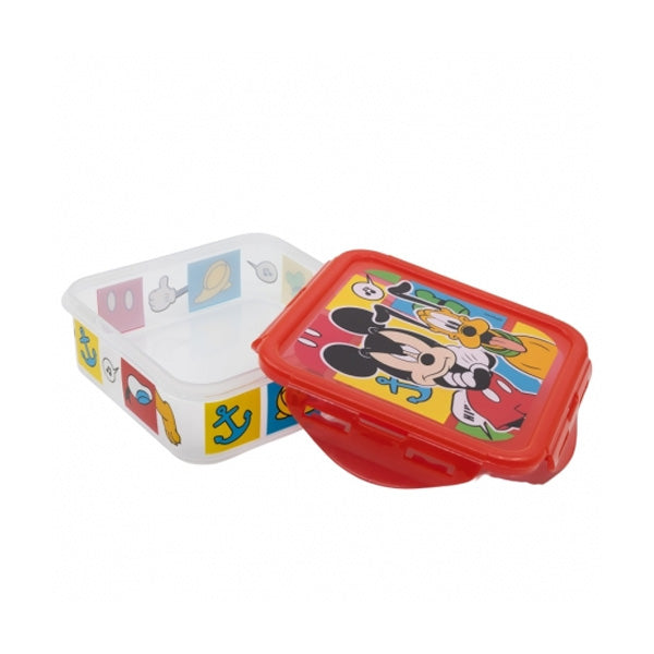 Stor Square Hermetic Food Container Mickey Mouse Better Together 500ml