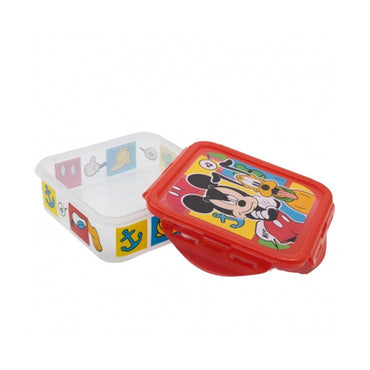 Stor Square Hermetic Food Container Mickey Mouse Better Together 500ml