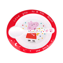 Load image into Gallery viewer, Stor Toddler 2 Pcs Micro Set (Micro Bowl &amp; Micro Pp Spoon Toddler) Peppa Pig Little One