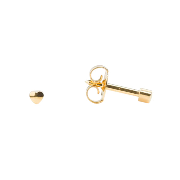 Studex Gold Plated Heart Ear Piercing Stud