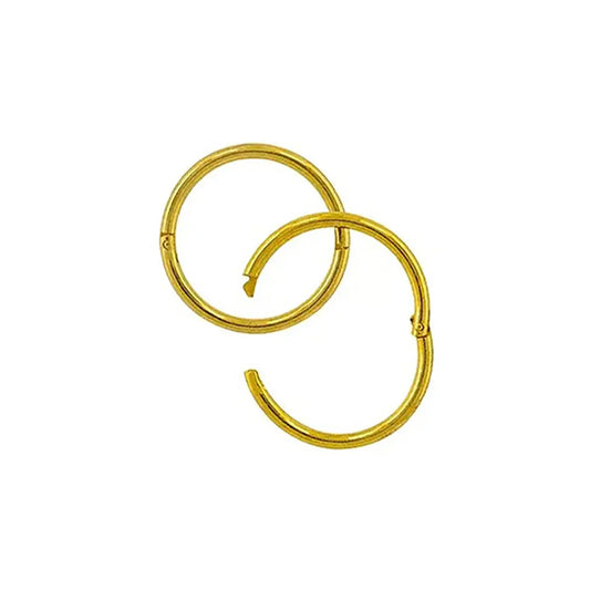 Studex Sensitive Gold 1/2 Smooth Hinged Hoop