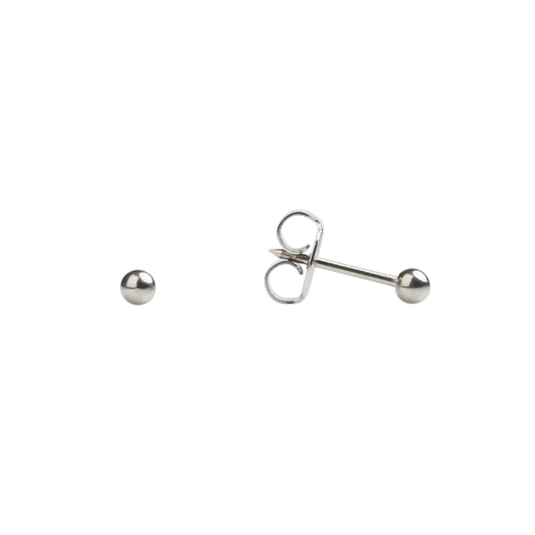 Studex Sensitive Silver Plated Ball Stud Earrings 3mm