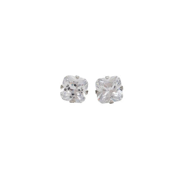 Studex Sensitive Princess Cut Stud Earrings, 4mm