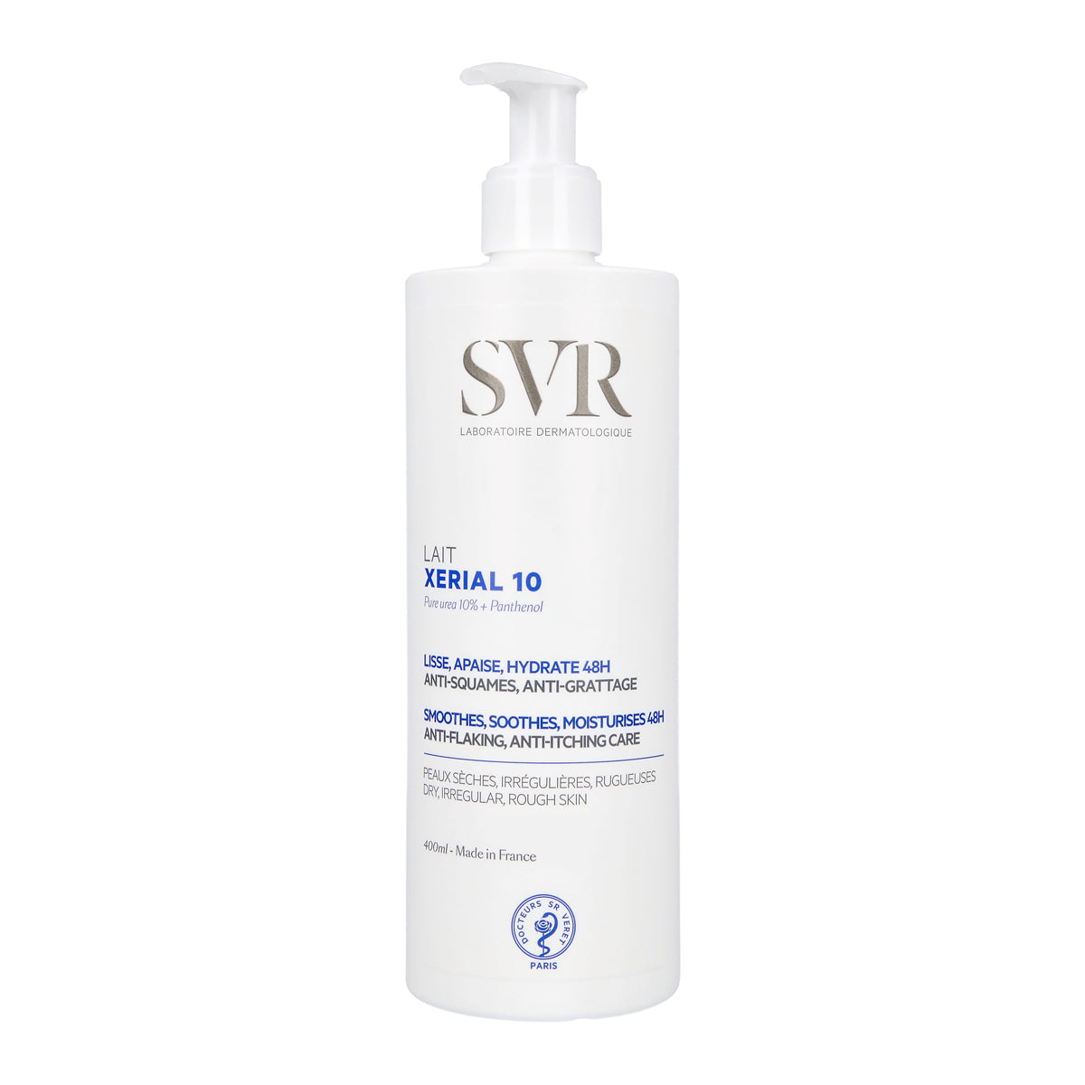 Svr Xerial 10 Lait Corps 10% Urea Pure + Panthenol 400ml