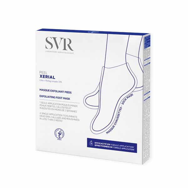 Svr Xerial Peel Exfoliating Foot Mask 2x20ml