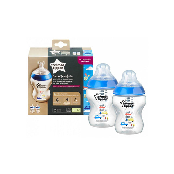 TOMMEE TIPPEE 260ML DEC TOOT BOY X2