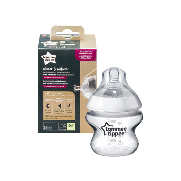 Tommee Tippee Closer To Nature 150ml Slow Flow Bottle Beauty Box