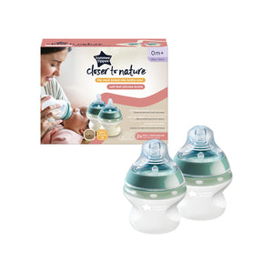 TOMMEE TIPPEE CTN 2X150ML SOFT FEEL SILICON