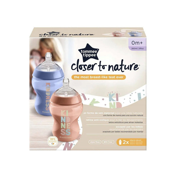 TOMMEE TIPPEE CTN 2X260ML KINDNESS BTL