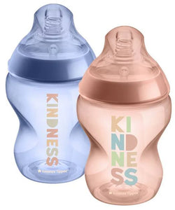 Tommee Tippee Closer To Nature 2x260ml Kindness Bottles