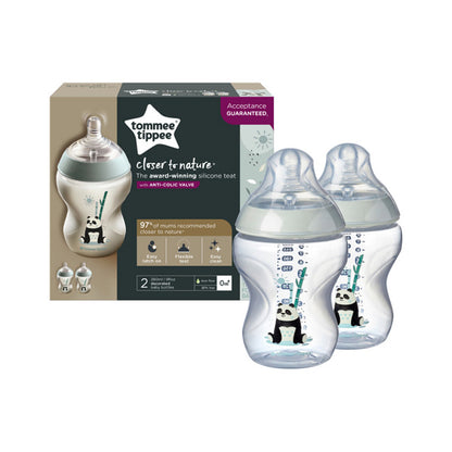 TOMMEE TIPPEE  CTN 2X260ML PIP BTLS