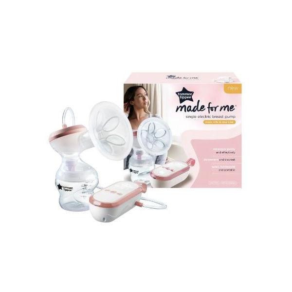 Tommee Tippee Made For Me Single Electric Breast Pump  تومي تيبي مضخة ثدي  الكترونية – Beauty Box