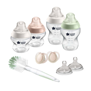 Tommee Tippee Closer To Nature Starter Kit Pastel Clear