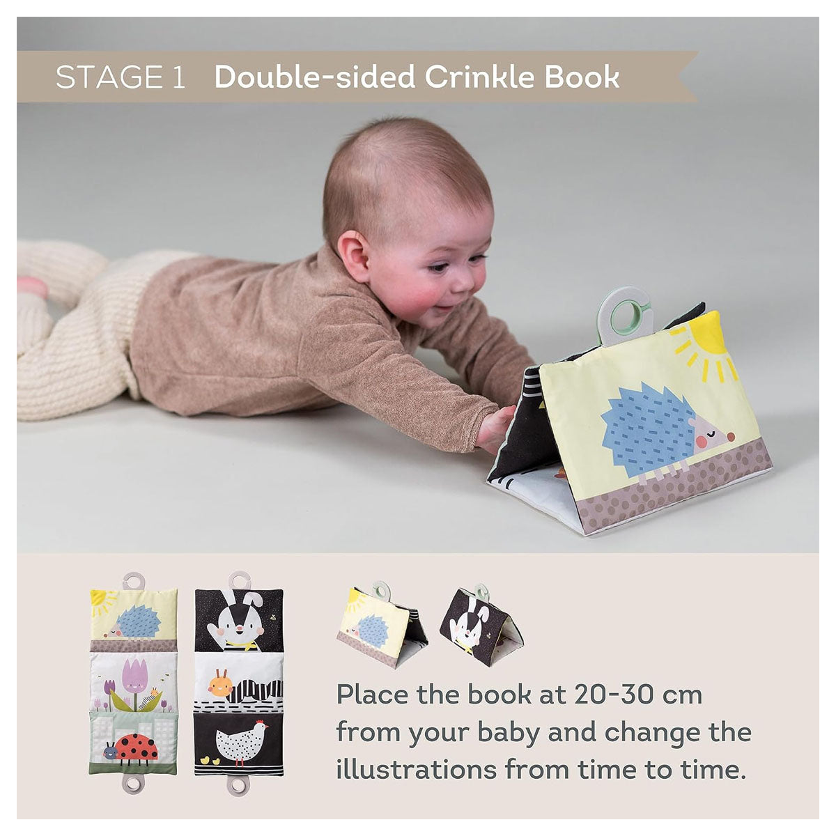 Taf Toys Tummy Time Essentials Kit