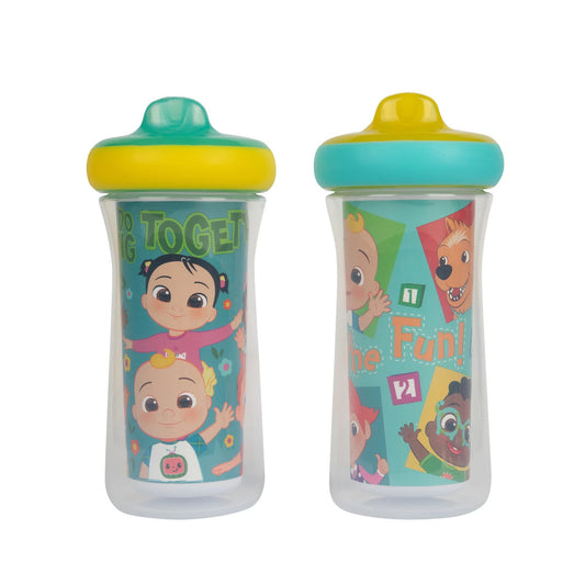 The First Year CoComelon Insulated Sippy Cup, 9 Oz – 2 Pack