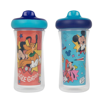 The First Year Disney Mickey Mouse Insulated Sippy Cup, 9 Oz — 2 Pack