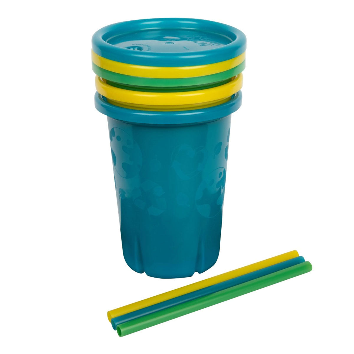 The First Year GreenGrown 10 Oz Straw Cups 3 Pack