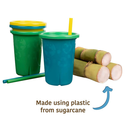 The First Year GreenGrown 10 Oz Straw Cups 3 Pack