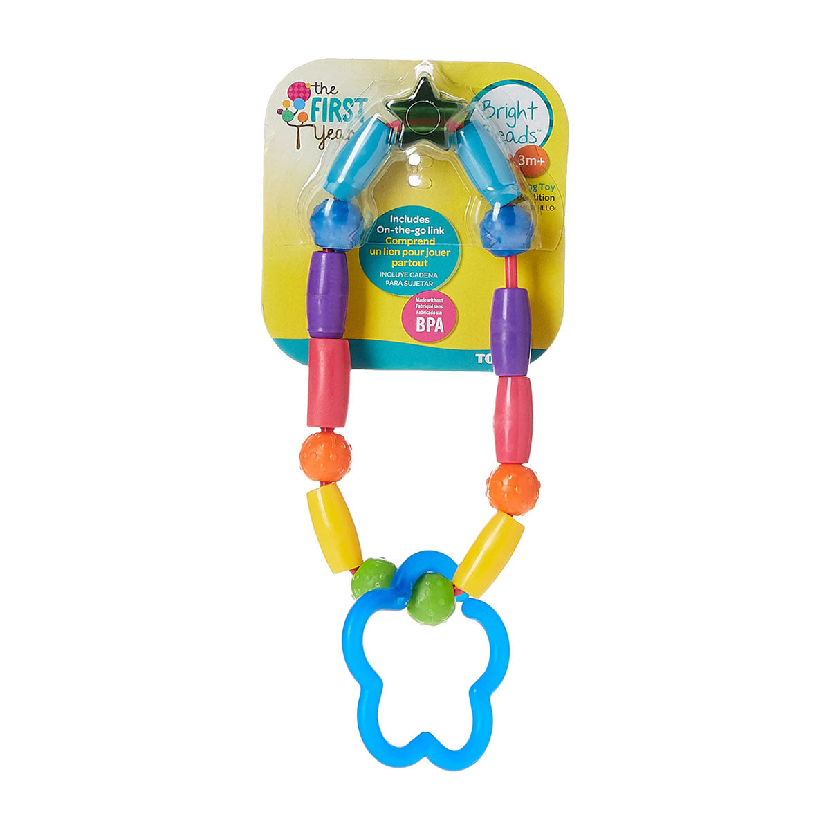 The First Years Bright Beads Teething Toy 3M+