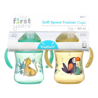 The First Years Soft Spout Trainer Cups, 7 Oz – 2 Pack
