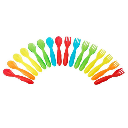 The First Years Take & Toss Toddler Flatware Set – 16 Pc