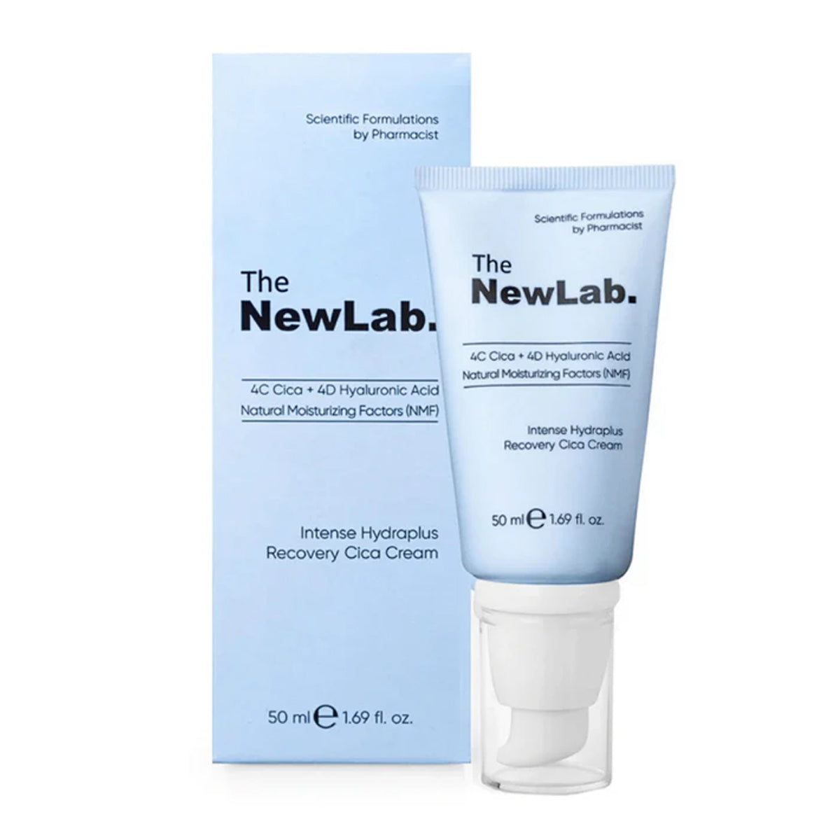 The NewLab 4C Cica + 4D Hyaluronic Acid NMF Intense Hydraplus Recovery Cica Cream 50ml