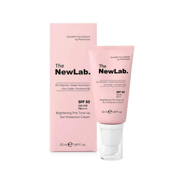 The NewLab Calamine + Green tea Extract + Zinc oxide + Provitamin B5 SPF 50 Sun Protection Cream 50ml