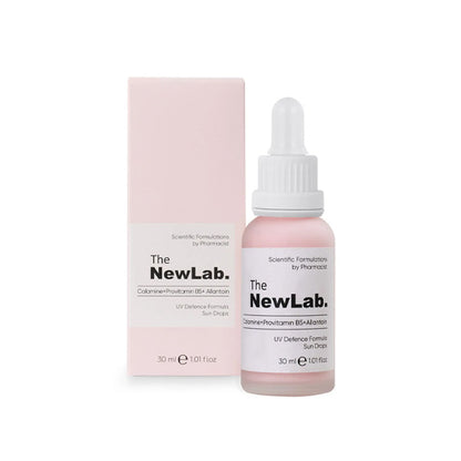 The NewLab Calamine + Provitamin B5+ Allantoin Uv Defence Formula Sun Drops 30ml