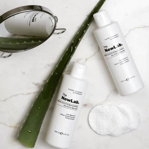 The NewLab Salicylic Acid 0.5% + Niacinamide + Zinc PCA+ Aloe Vera Toning Solution 200ml