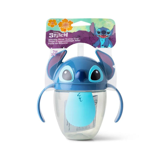 The First Year Disney Stitch Weighted Straw Trainer Cup