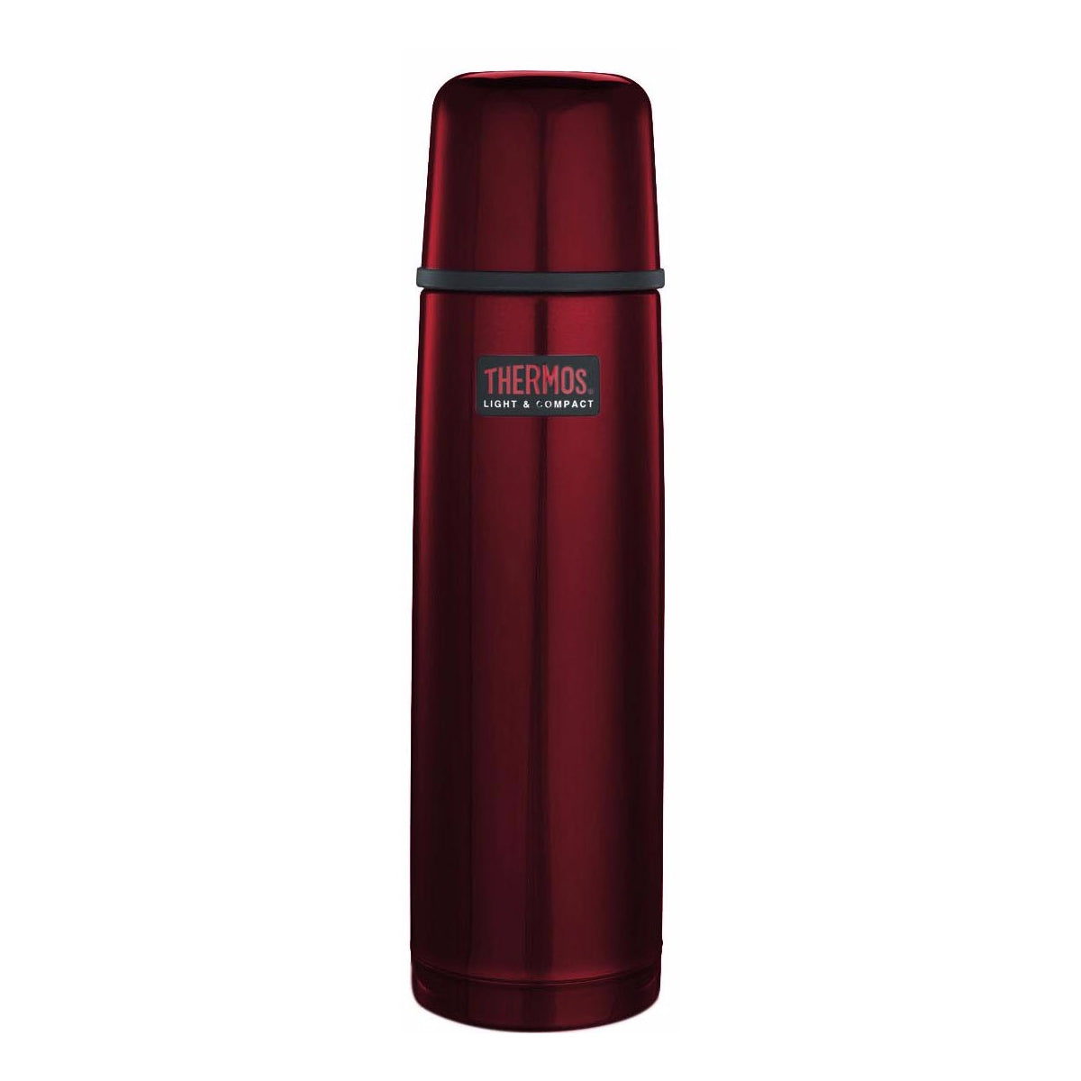  Thermos FBB-3502MR(Midnight Red) Stainless Steel Vacuum Insulated Flask with Screw Stopper,350ml