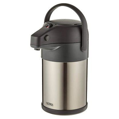 Thermos Tah-3000sbk Stainless Steel Vacuum Pump Pot 3 Ltr