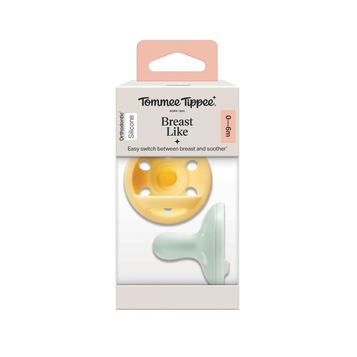 Tommee Tippee Closer To Nature 2X Breast-like Soother (0-6m)