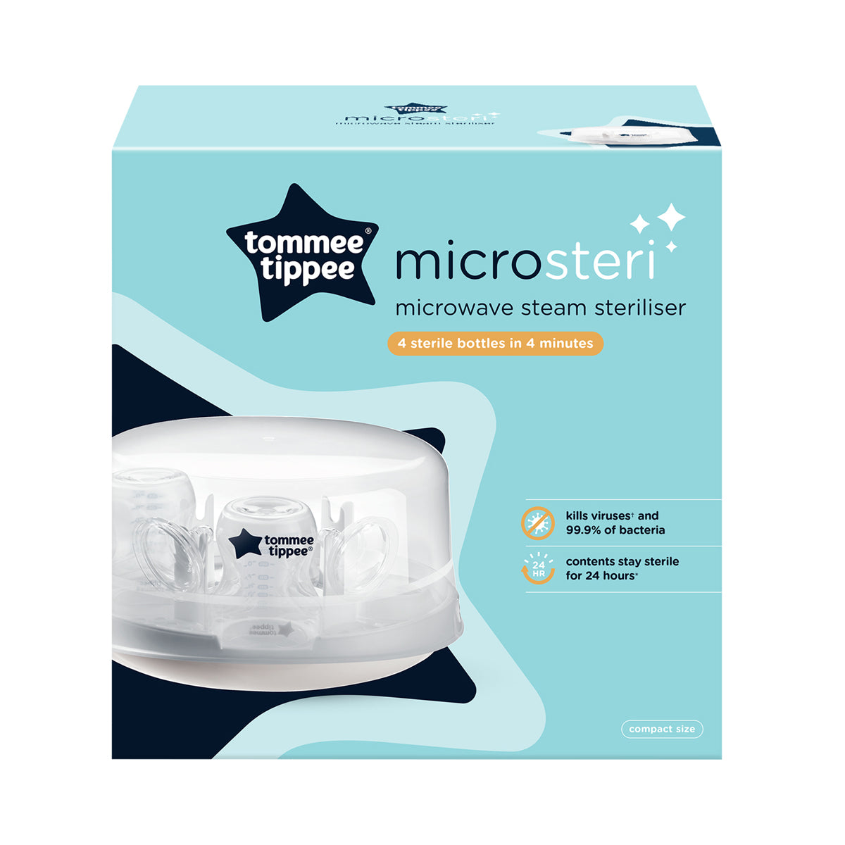 Tommee Tippee Closer to Nature Micro Steam Steriliser Gen 2