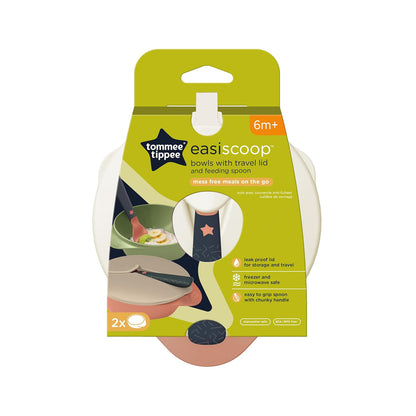 Tommee Tippee  Easy Scoop Bowl With Lid & Spoon