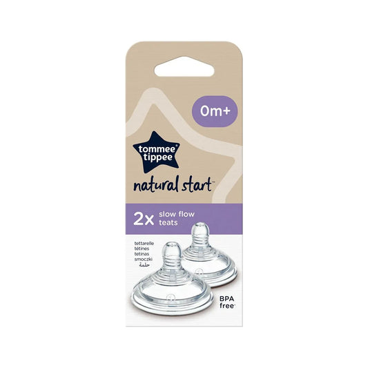 Tommee Tippee Natural Start 2X Slow Flow Teats