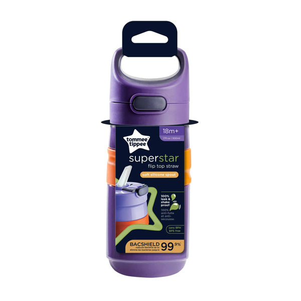 Tommee tippee Superstar Flip Top Straw Cup 18m+ 500ml