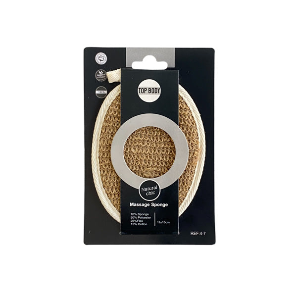 إسفنجة تدليك الجسم العلوية 11×15 سم 4-7 إسفنجة تدليك الجسم العلوية 11×15 سم 4-7