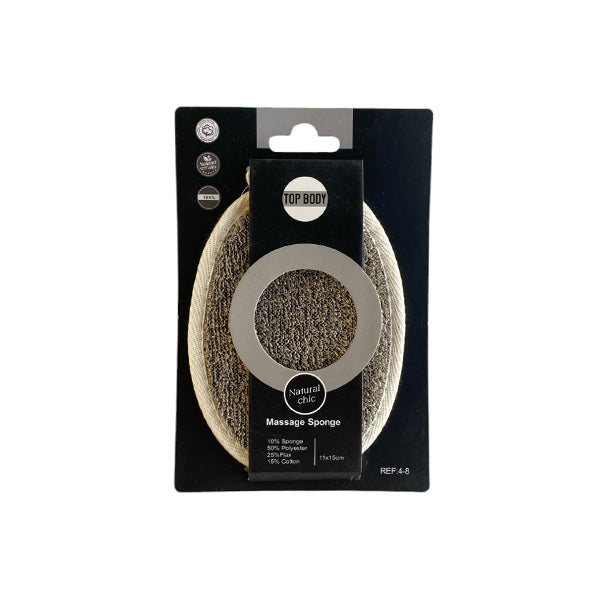 إسفنجة تدليك الجسم العلوية 11×15 سم 4-8 إسفنجة تدليك الجسم العلوية 11×15 سم 4-8