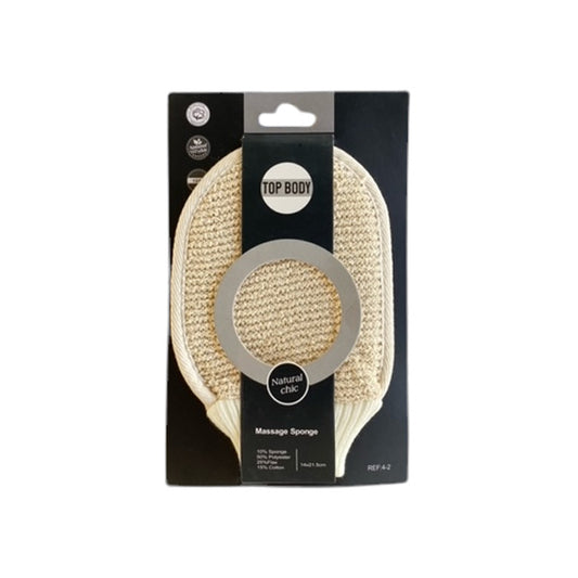 Top Body Loofa Massage Sponge 14x21.5cm 4-2