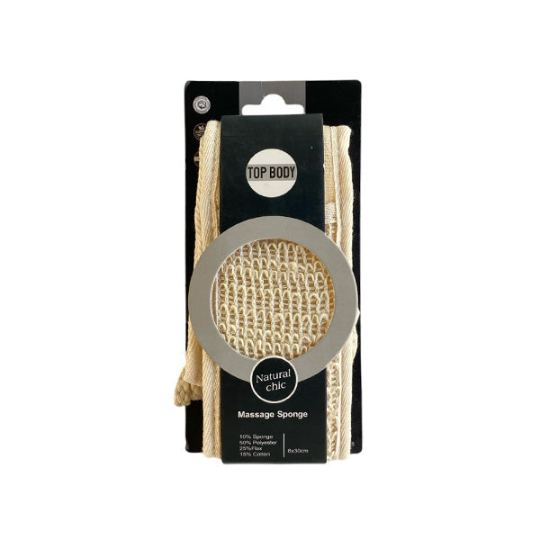 إسفنجة تدليك الجسم العلوية 8×30 سم 4-18 إسفنجة تدليك الجسم العلوية 8×30 سم 4-18